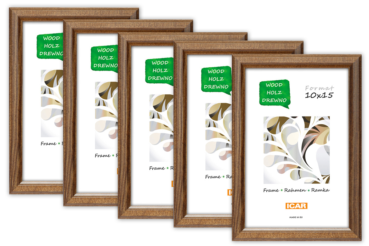 Fotorahmen DRWA PAK 4 braun dunkel